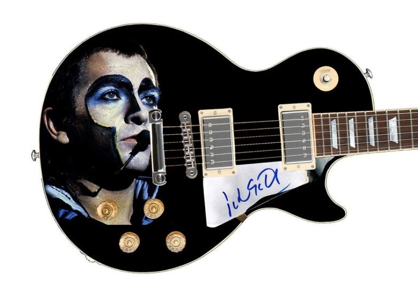 Battipenna su chitarra personalizzata - Autografato da Peter Gabriel