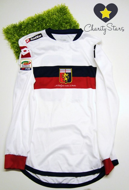 Genoa match issued shirt, Lodi, Serie A
