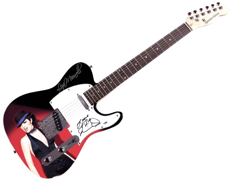 Battipenna chitarra Custom Signature Edition - Autografato da Liza Minelli
