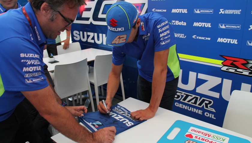 Official Suzuki Kit Signed by Alex Rins