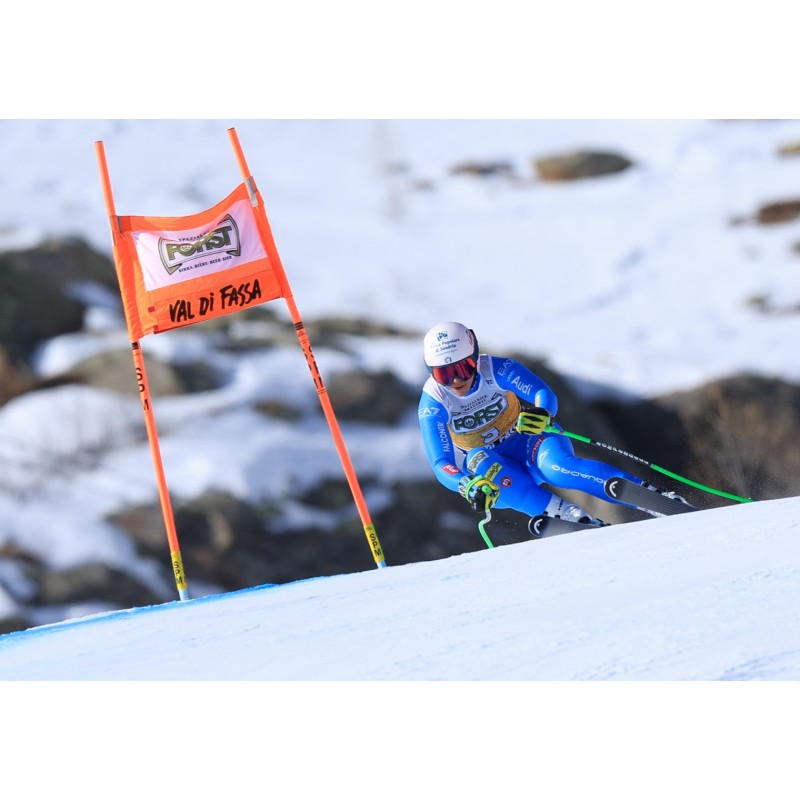 Elena Curtoni's Customized Helmet, Women's Ski World Cup 