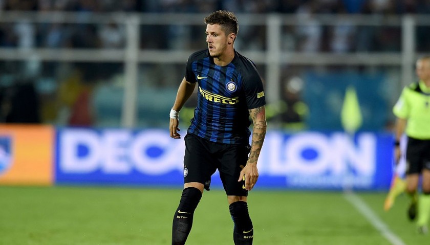 Jovetic's Match-Issued/Worn Inter Shirt, 2016/2017 Serie A