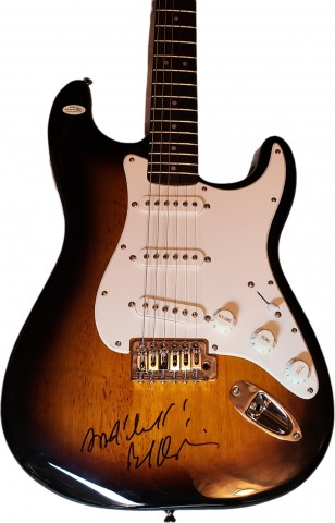 Robert De Niro Autographed Guitar