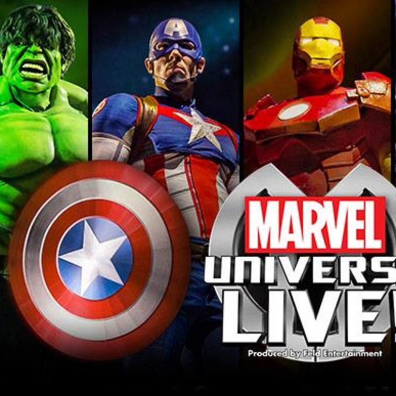 2 Tickets to Marvel Universe Live
