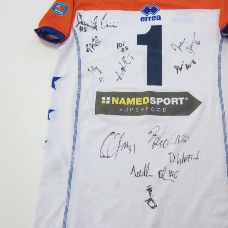 Match worn shirt, Verona All Star Game 17/01/2015 - signed by the players