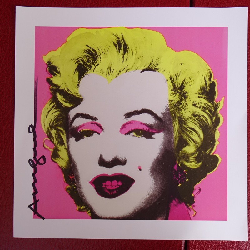 Offset lithograph by Andy Warhol