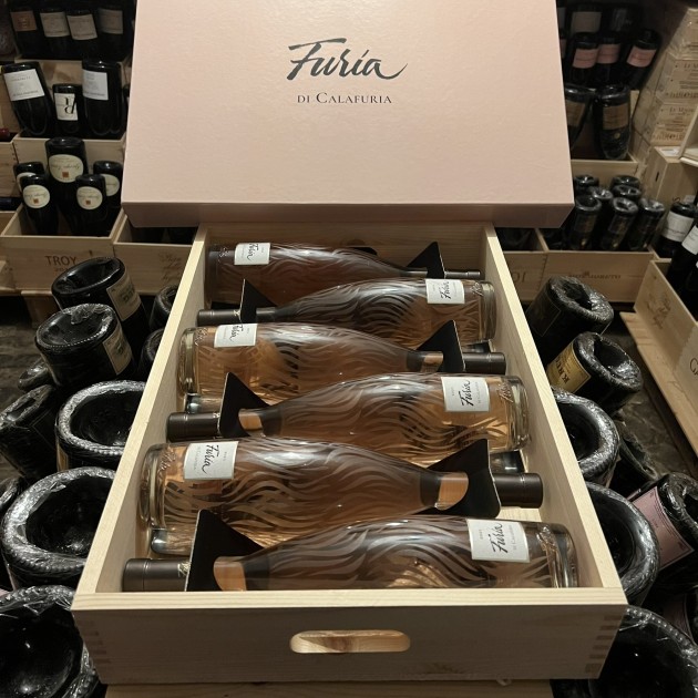 Furia di Calafuria 2023 Rosato IGT Salento Tormaresca Marchesi Antinori - Cassa Legno 6 Bottiglie