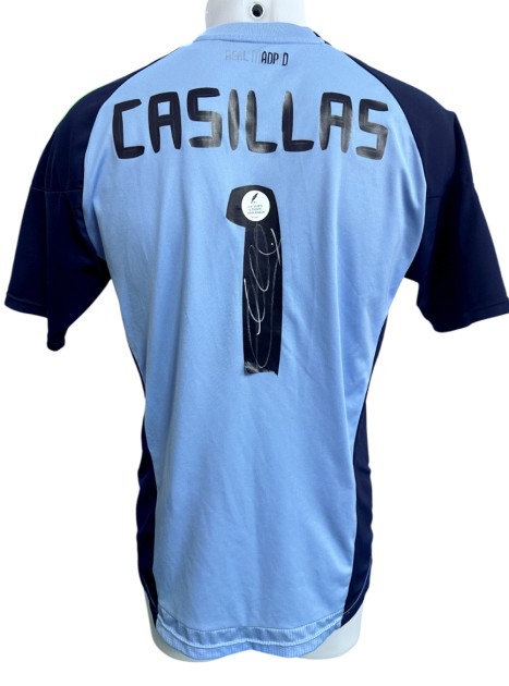 Casillas' Real Madrid Signed Replica Shirt, 2010/11