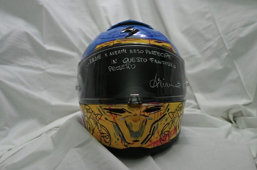 Arianna Barale's Signed Helmet - Scorpion, Size S