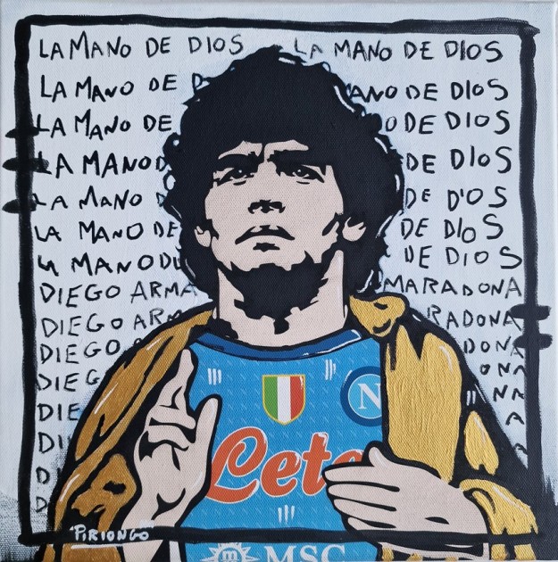 "La mano de Dios' by Piriongo