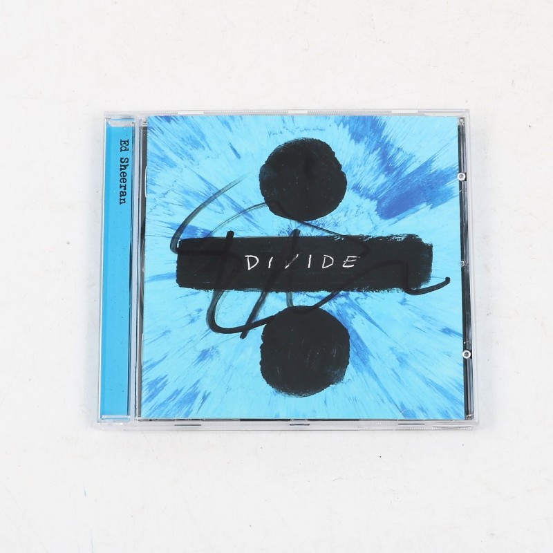 Album "Divide" signed by Ed Sheeran