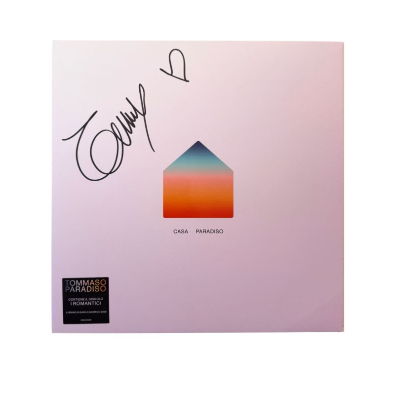 Signed Vinyl "Casa Paradiso" - Tommaso Paradiso