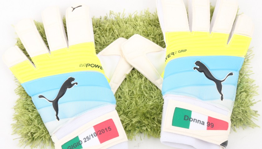 Donnarumma Gloves, Match-Issued Serie A 2015/16