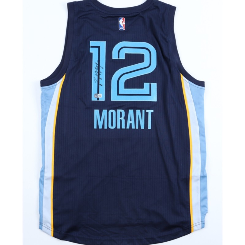 Ja Morant Signed Memphis Grizzlies Jersey