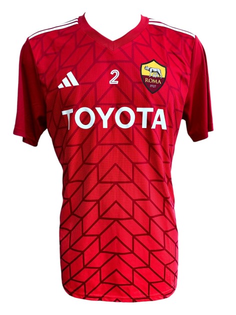 Karsdorp's Roma Training Shirt, 2023/24