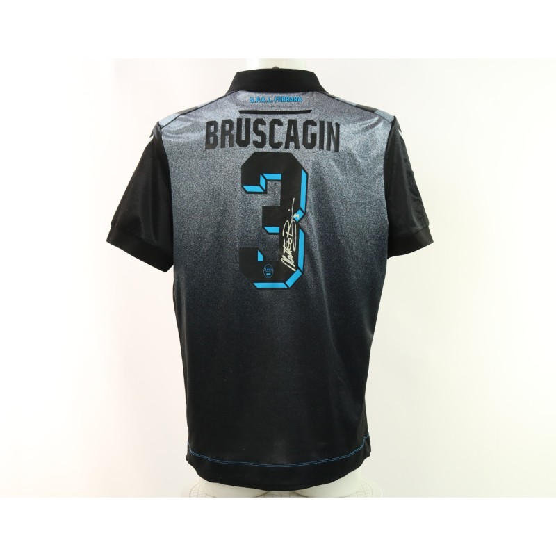 Maglia Bruscagin unwashed Virtus Entella vs SPAL 2025 - Autografata