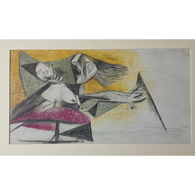 Bozzetto "Guernica" di Pablo Picasso