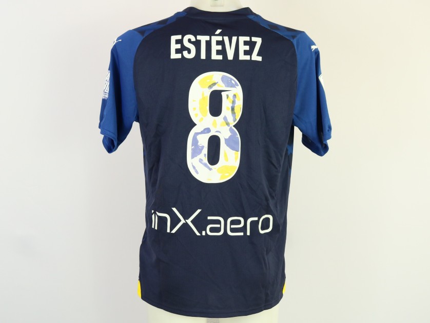 Estévez's Unwashed Shirt, Parma vs Catanzaro 2024 "Always With Blue"
