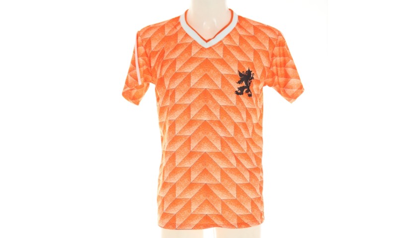 Marco van Basten Netherlands soccer jersey