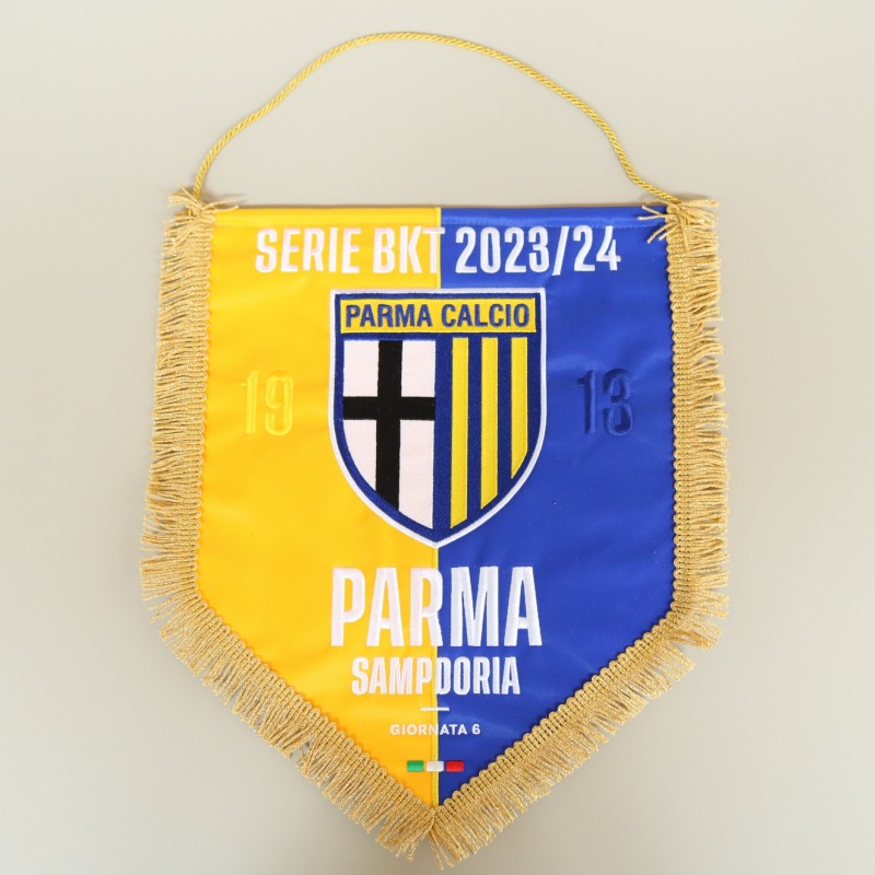 Gagliardetto gara Parma vs Sampdoria, Serie B 2023/24