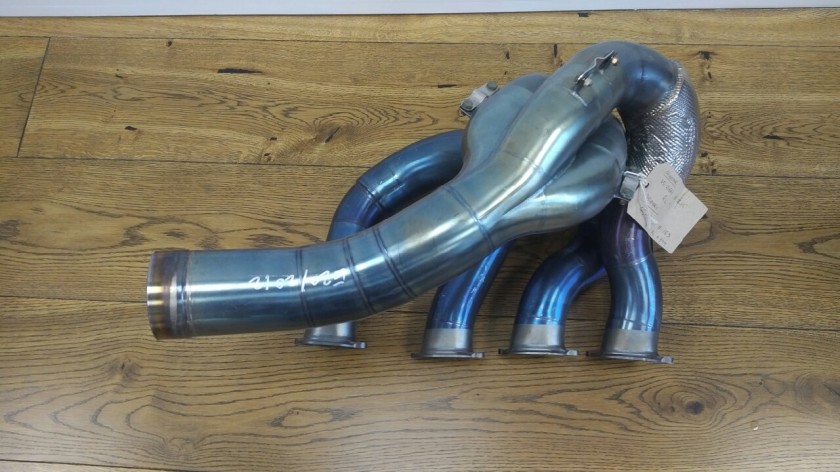 Race Used Exhaust from Lotus 2012 F1 Car