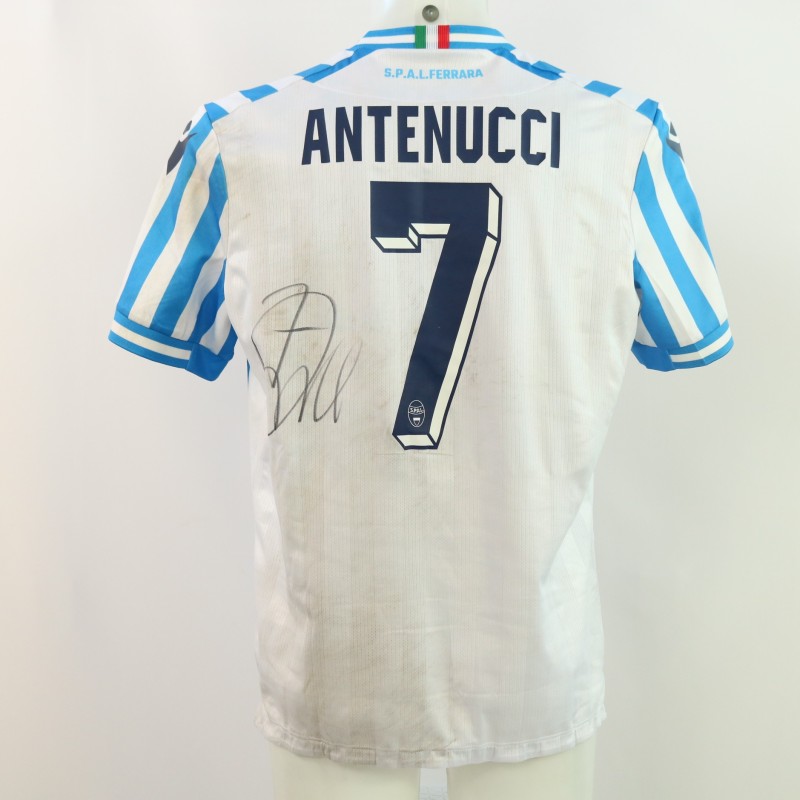 Antenucci's Signed Unwashed Shirt, SPAL vs Carpi 2024 