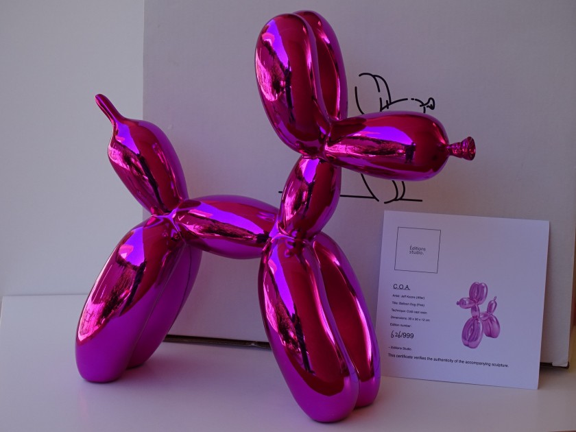 "Jeff Koons Balloon dog" - Edizioni Studio