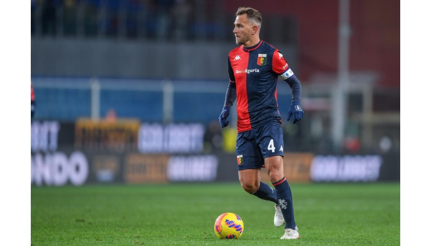Criscito's Genoa Signed Match Shirt, 2021/22 