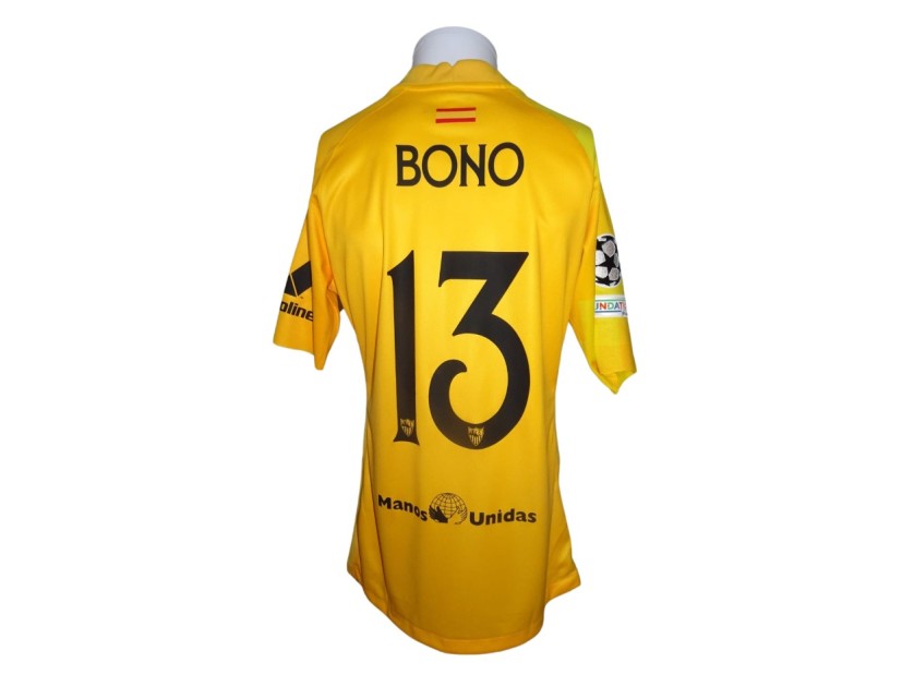 Bono's Match Worn Shirt, Lille vs Sevilla UCL 2021