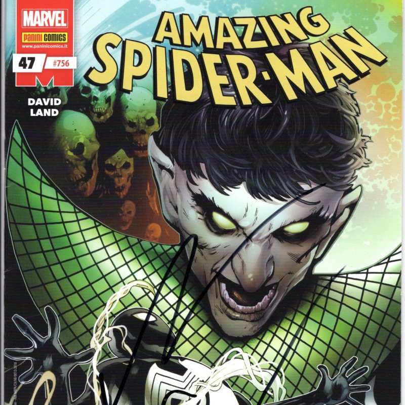 "Amazing Spider-Man" Comic Signed by Andrew Garfield