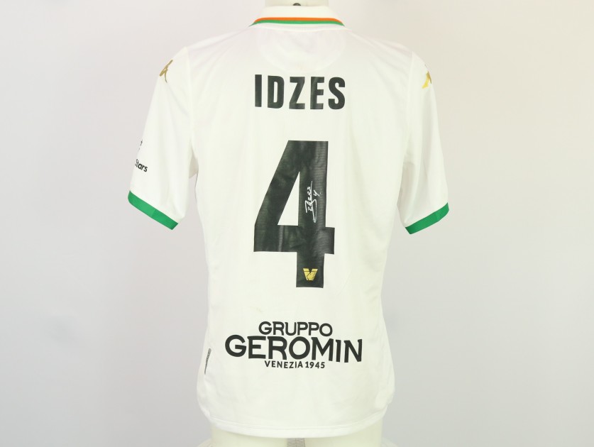 Idzes' Unwashed Signed Shirt, Como vs Venezia 2024
