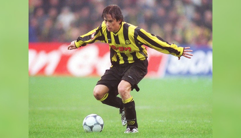 Maglia gara Rosicky Borussia Dortmund, 2001/02 - Autografata