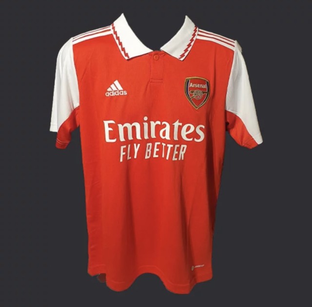 Granit Xhaka's Arsenal 22/23 Signed Official Shirt - CharityStars