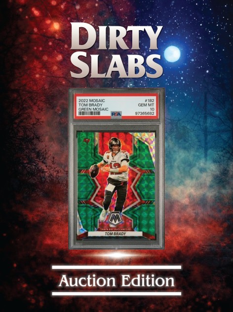 "Dirty Slabs" Mystery Box di carte graduate NFL 