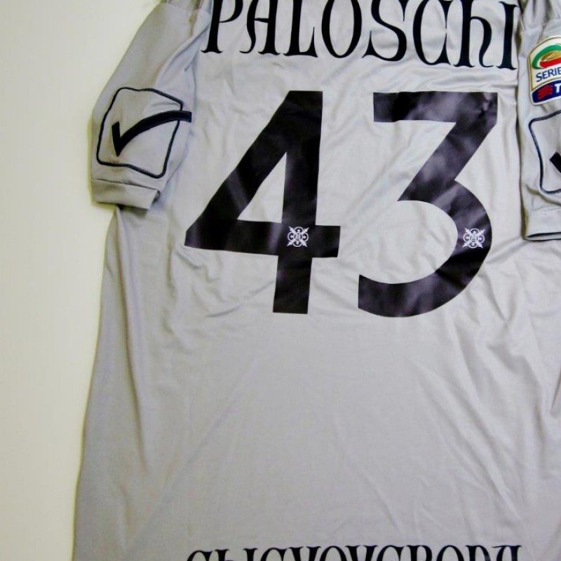 Paloschi match issued worn shirt, Chievo Verona, Serie A 2013/2014