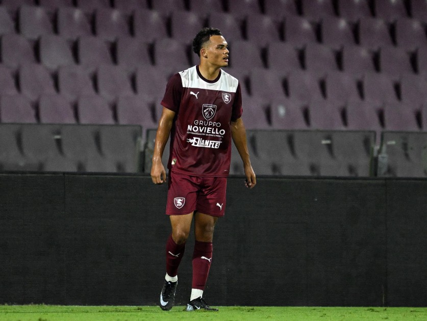 Maglia Ubani indossata Salernitana vs Reggina 2025