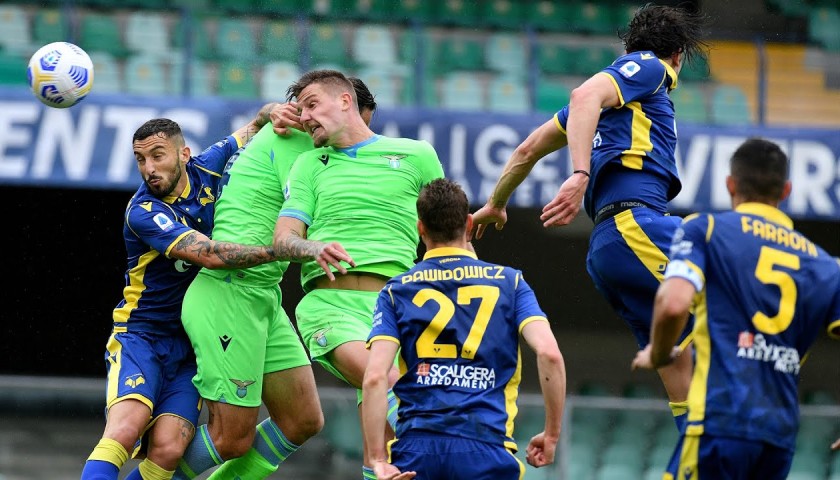 Bessa's Worn and Unwashed Shirt, Verona-Lazio 2021 