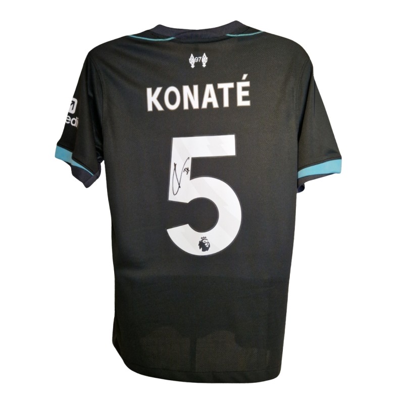 Ibrahima Konate Signed Liverpool 2024-25 Away Football Shirt