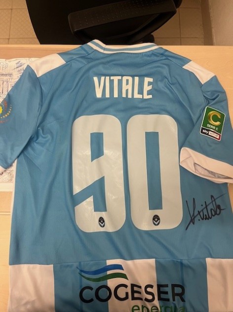 Vitale's Signed Unwashed Shirt, Giana Erminio vs Inter U23 2026 - Special Patch Earth Day