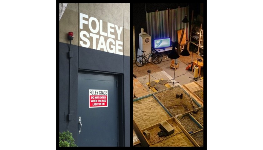 Visit The Foley Stage at Paramount Studios & See “Behind the Scenes” Movie Magic!