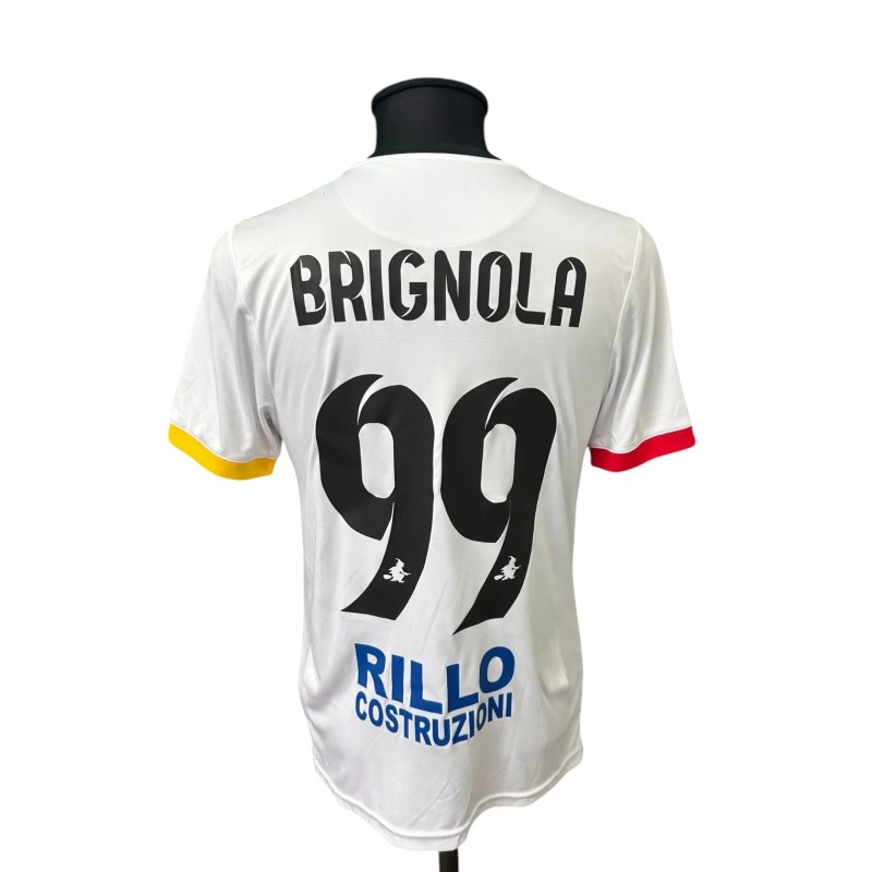 Brignola's Benevento Match-Worn Shirt, 2017/18