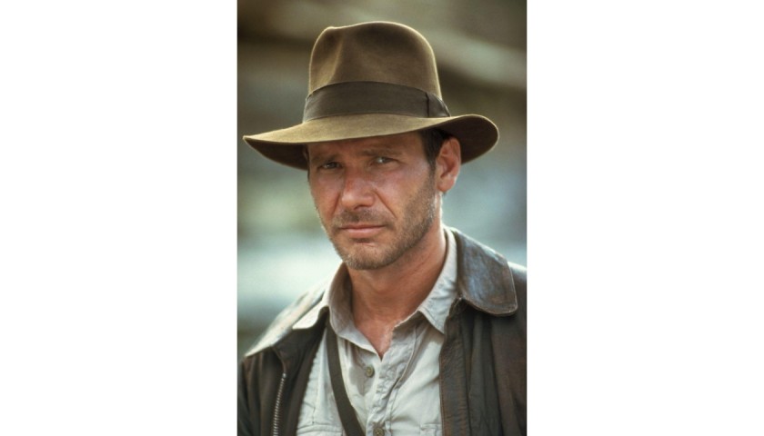 Indiana Jones - Cappello Fedora autografato da Harrison Ford - CharityStars
