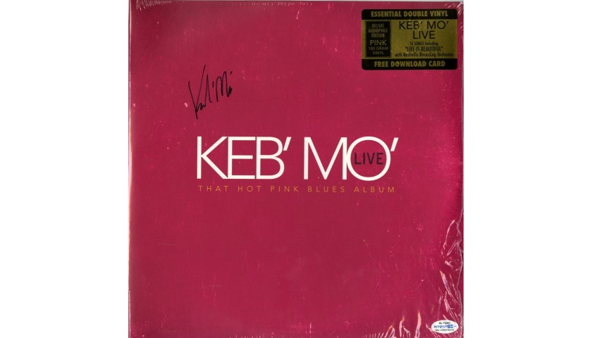 Keb Mo Hand Signed Record Album