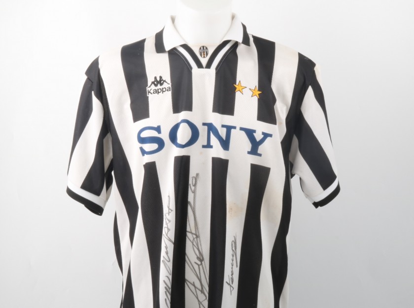 Padovano Match-Worn Shirt, Friendly 1996/97 - Signed