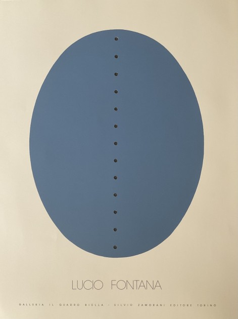 "Concetto spaziale" by Lucio Fontana