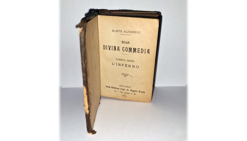 Dante Alighieri - 1902 Edition of The Divine Comedy
