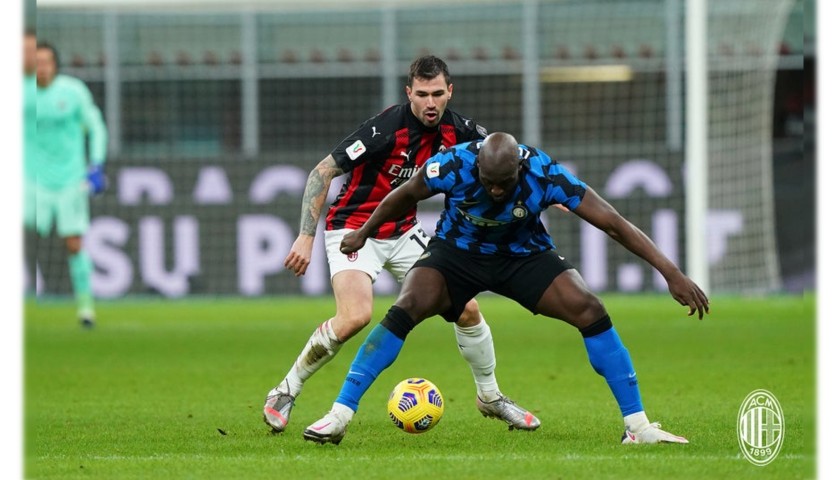 Romagnoli's Worn and Signed Shirt, Inter-Milan 2021 