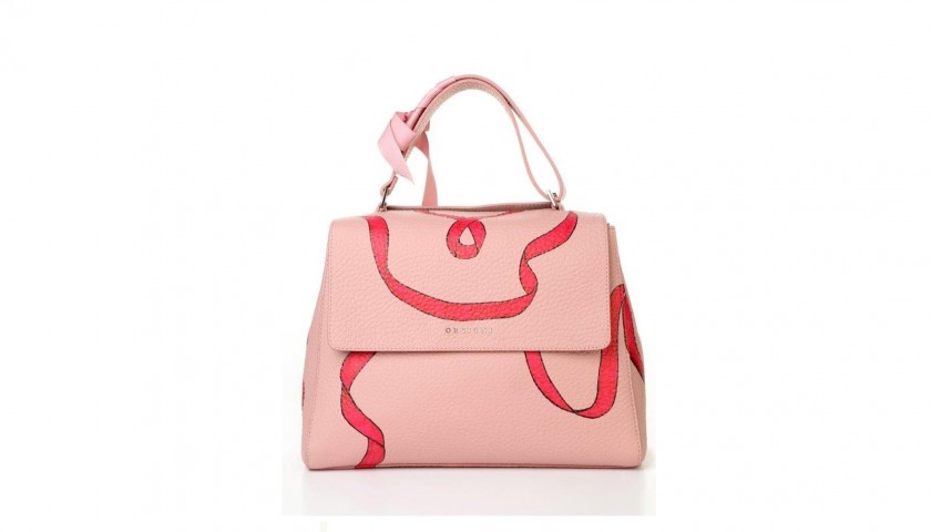 Sveva Pink Shoulder Bag by Federica Orciani 