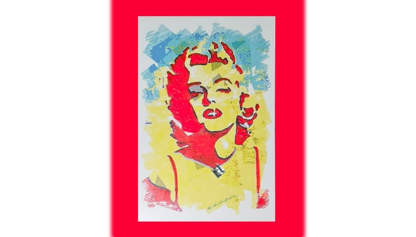 Marilyn Monroe - Unique Artwork by Gabriele Salvatore