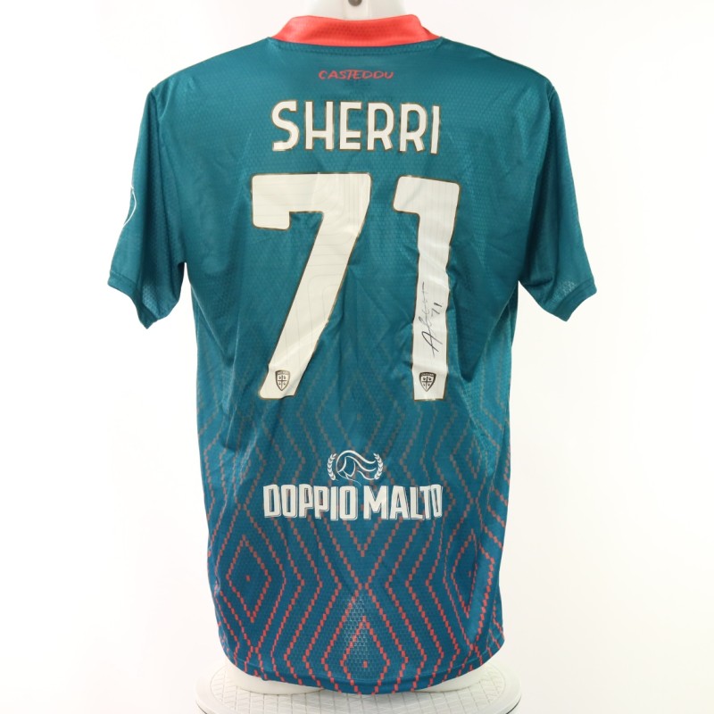 Maglia Sherri Unwashed, Cagliari vs Atalanta 2024 - Autografata